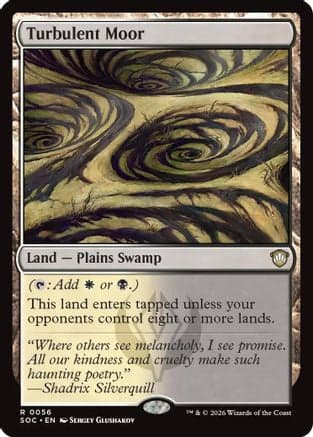 Turbulent Moor |  (056) [Commander: Secrets of Strixhaven]