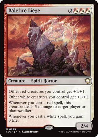 Balefire Liege |  (295) [Commander: Secrets of Strixhaven]