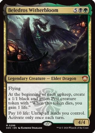 Beledros Witherbloom |  (296) [Commander: Secrets of Strixhaven]