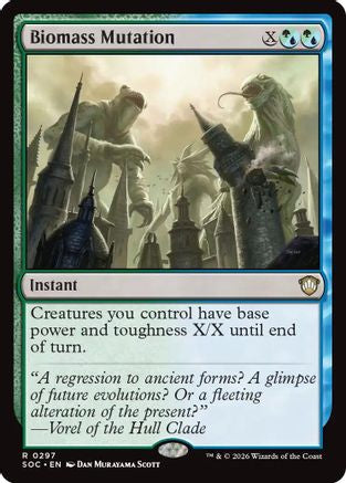 Biomass Mutation |  (297) [Commander: Secrets of Strixhaven]
