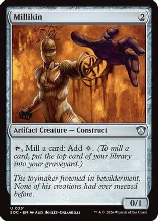 Millikin |  (351) [Commander: Secrets of Strixhaven]