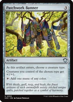 Patchwork Banner |  (353) [Commander: Secrets of Strixhaven]