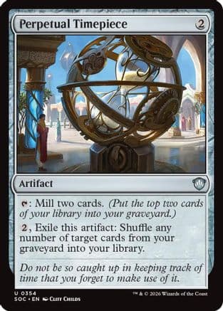 Perpetual Timepiece |  (354) [Commander: Secrets of Strixhaven]