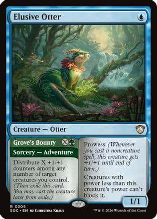Elusive Otter |  (306) [Commander: Secrets of Strixhaven]