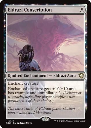 Eldrazi Conscription |  (131) [Commander: Secrets of Strixhaven]