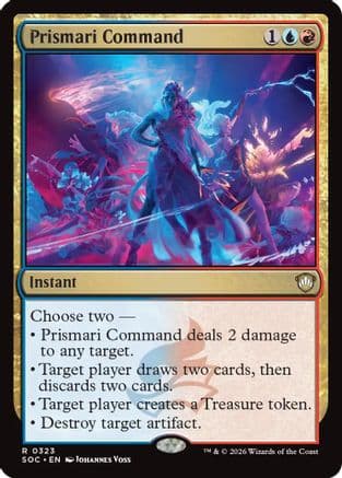 Prismari Command |  (323) [Commander: Secrets of Strixhaven]
