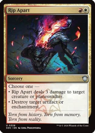 Rip Apart |  (328) [Commander: Secrets of Strixhaven]