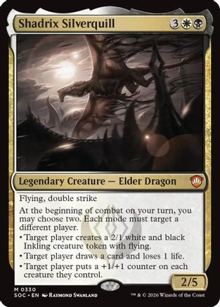 Shadrix Silverquill |  (330) [Commander: Secrets of Strixhaven]