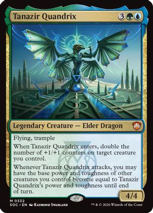 Tanazir Quandrix |  (332) [Commander: Secrets of Strixhaven]