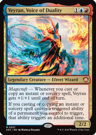 Veyran, Voice of Duality |  (337) [Commander: Secrets of Strixhaven]