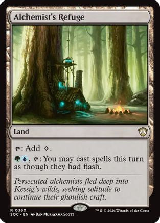 Alchemist's Refuge |  (360) [Commander: Secrets of Strixhaven]