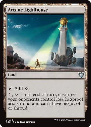 Arcane Lighthouse |  (361) [Commander: Secrets of Strixhaven]