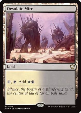 Desolate Mire |  (367) [Commander: Secrets of Strixhaven]