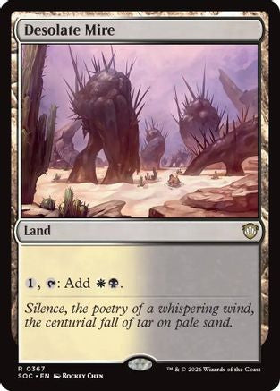 Desolate Mire |  (367) [Commander: Secrets of Strixhaven]