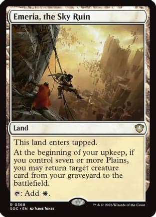 Emeria, the Sky Ruin |  (368) [Commander: Secrets of Strixhaven]