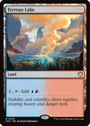 Ferrous Lake |  (370) [Commander: Secrets of Strixhaven]