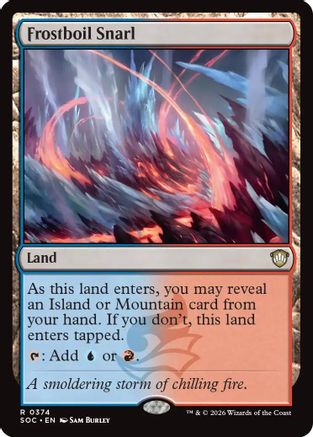 Frostboil Snarl |  (374) [Commander: Secrets of Strixhaven]
