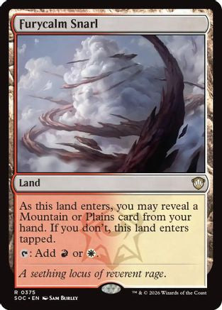 Furycalm Snarl |  (375) [Commander: Secrets of Strixhaven]