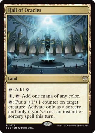 Hall of Oracles |  (378) [Commander: Secrets of Strixhaven]