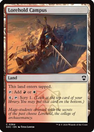 Lorehold Campus |  (384) [Commander: Secrets of Strixhaven]