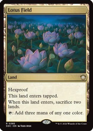 Lotus Field |  (385) [Commander: Secrets of Strixhaven]