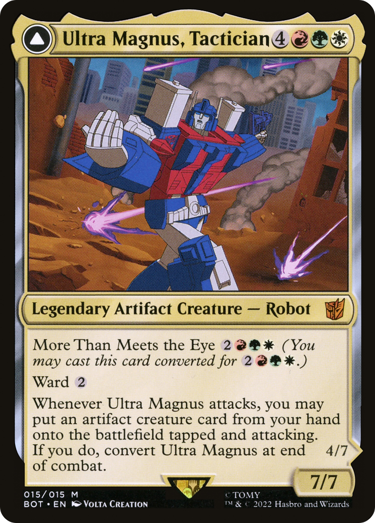 Ultra Magnus, Tactician // Ultra Magnus, Armored Carrier [Transformers] Foil