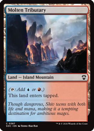Molten Tributary |  (387) [Commander: Secrets of Strixhaven]
