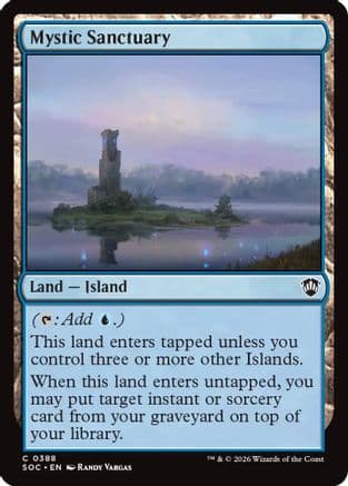 Mystic Sanctuary |  (388) [Commander: Secrets of Strixhaven]