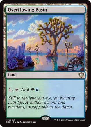 Overflowing Basin |  (392) [Commander: Secrets of Strixhaven]