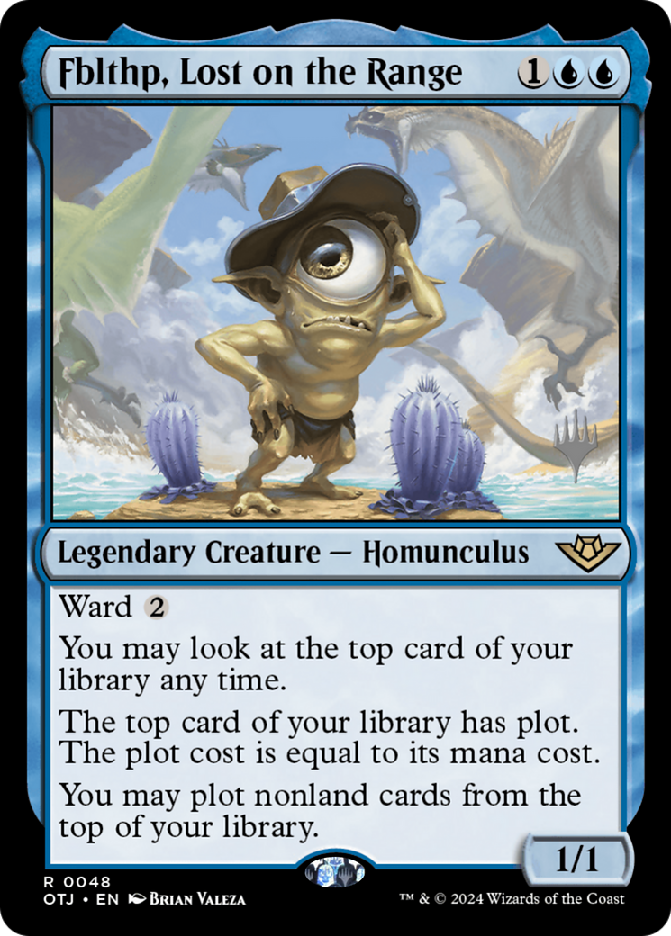 Fblthp, Lost on the Range (Promo Pack) [Outlaws of Thunder Junction Promos] Foil