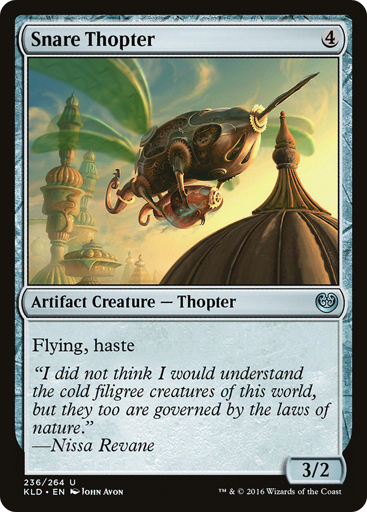 Snare Thopter [Kaladesh] Foil
