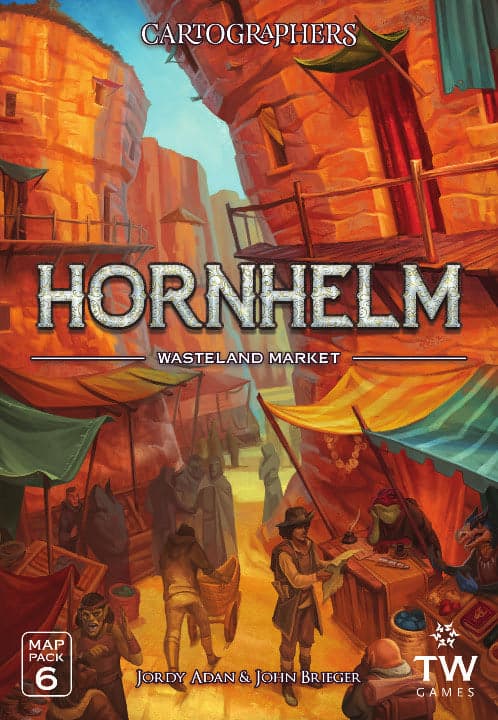Cartographers | Expansion | Map Pack 6 - Hornhelm: Wasteland Market