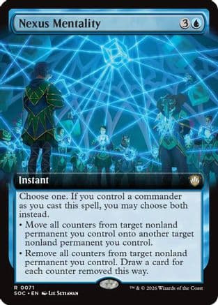 Nexus Mentality (Extended Art) |  (071) [Commander: Secrets of Strixhaven]
