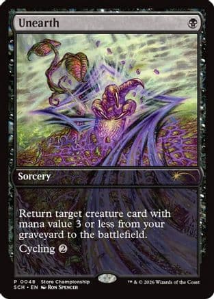 Unearth |  (048) [Game Day & Store Championship Promos]