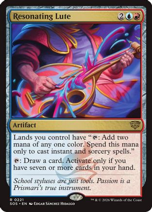 Resonating Lute |  (221) [Secrets of Strixhaven]