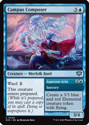 Campus Composer |  Foil (040) [Secrets of Strixhaven]