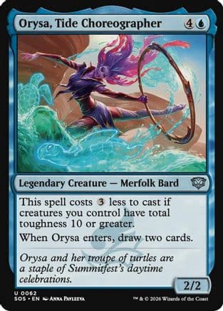 Orysa, Tide Choreographer |  Foil (062) [Secrets of Strixhaven]