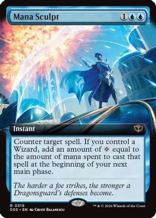 Mana Sculpt (Extended Art) |  (319) [Secrets of Strixhaven]