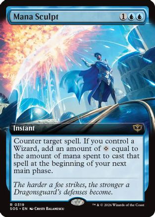 Mana Sculpt (Extended Art) |  (319) [Secrets of Strixhaven]
