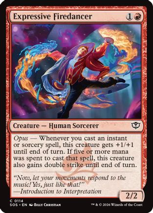 Expressive Firedancer |  (114) [Secrets of Strixhaven]