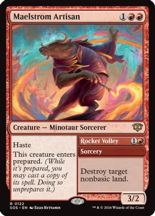 Maelstrom Artisan |  Foil (122) [Secrets of Strixhaven]