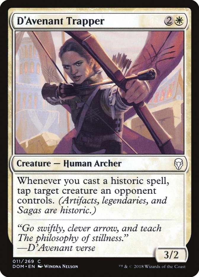 D'Avenant Trapper 11/269 (Dominaria)  - Foil