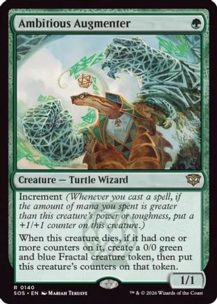 Ambitious Augmenter |  Foil (140) [Secrets of Strixhaven]