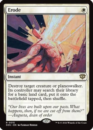 Erode |  Foil (015) [Secrets of Strixhaven]