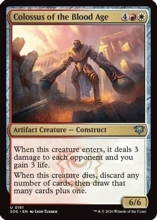Colossus of the Blood Age |  Foil (181) [Secrets of Strixhaven]