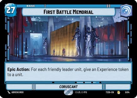 First Battle Memorial |  (9/84)  [Twin Suns]