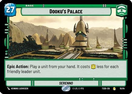 Dooku's Palace |  (10/84)  [Twin Suns]