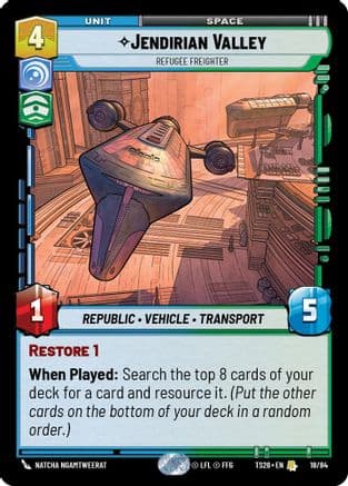 Jendirian Valley - Refugee Freighter |  (18/84)  [Twin Suns]