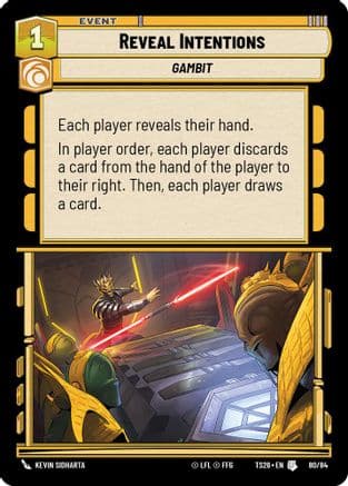 Reveal Intentions |  (80/84)  [Twin Suns]