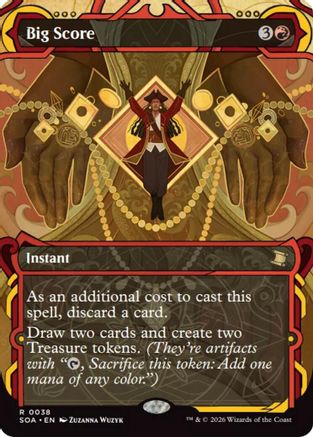 Big Score |  Foil (038) [Secrets of Strixhaven: Mystical Archive]